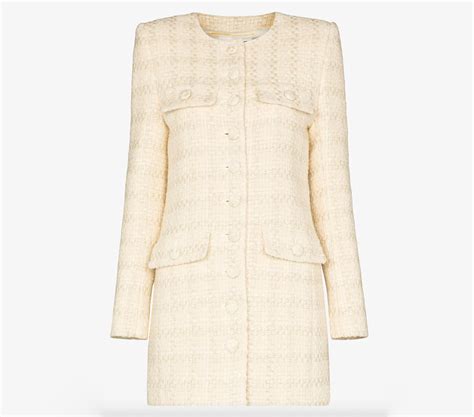 yves saint laurent dress sale|saint laurent tweed dress.